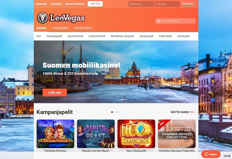 LeoVegas-nettikasino