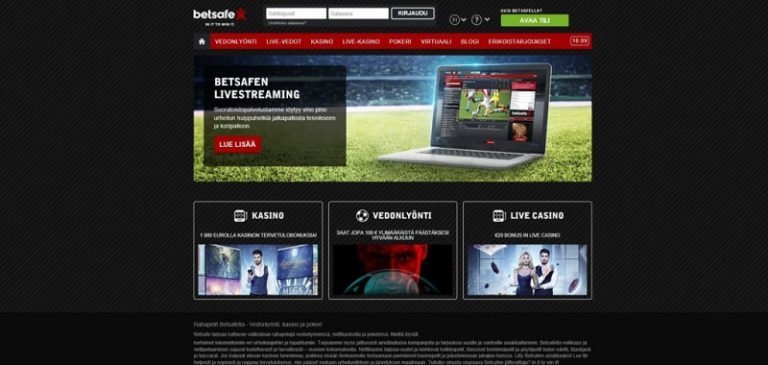betsafe kasino etusivu