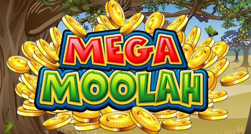 mega moolah jackpot peli logo