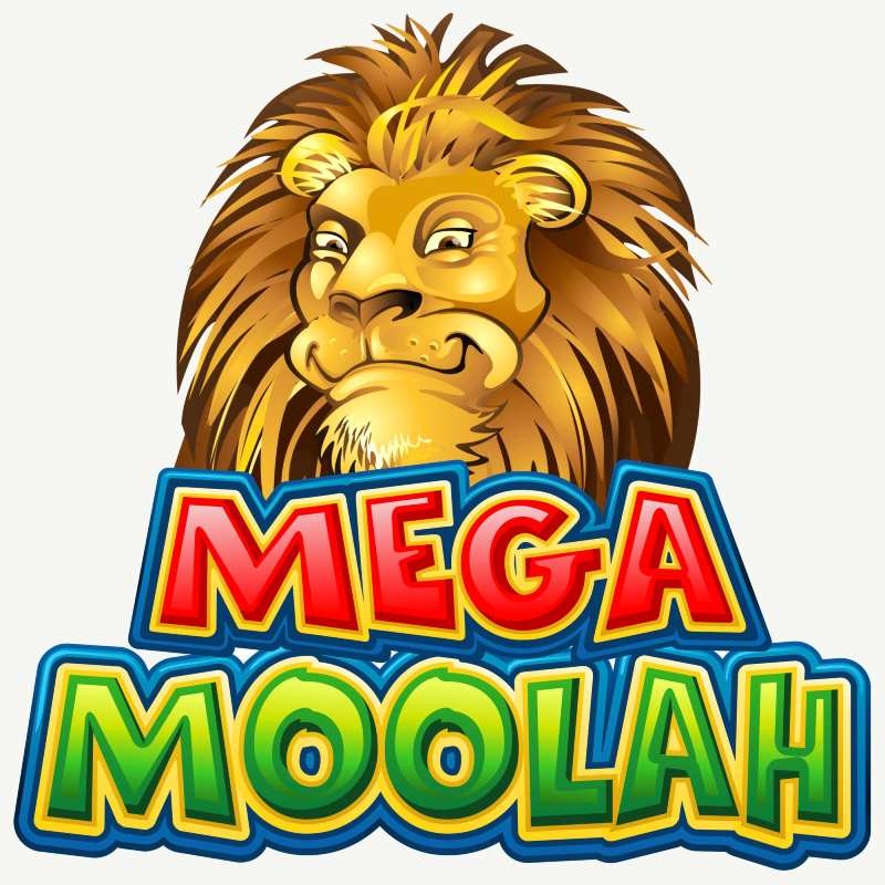 mega moolah kolikkopeli logo leijona