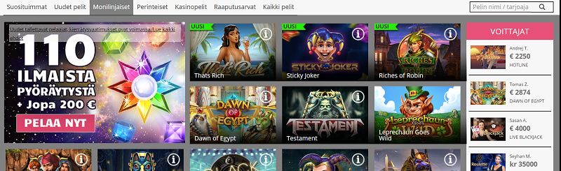 prime slots casino pelit