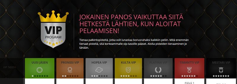 prime slots casino vip ohjelma