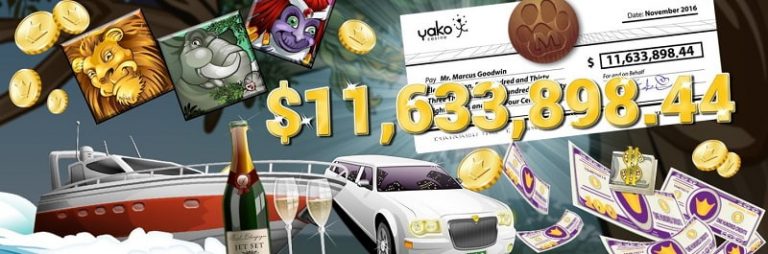 Yako Casino jättipotti