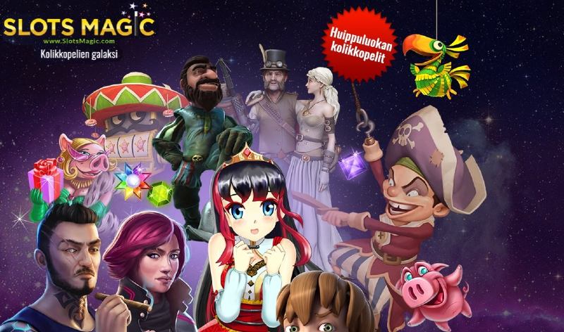 slotsmagic casino pelihahmot