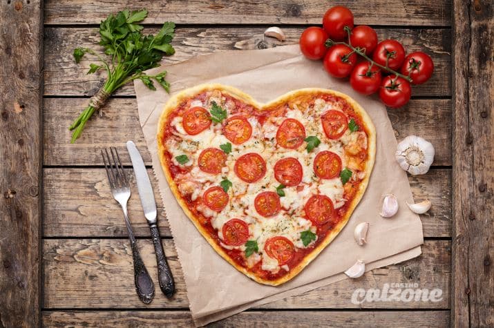 Casino Calzonessa pizza on sydämen asia