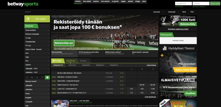 Betway nettikasino