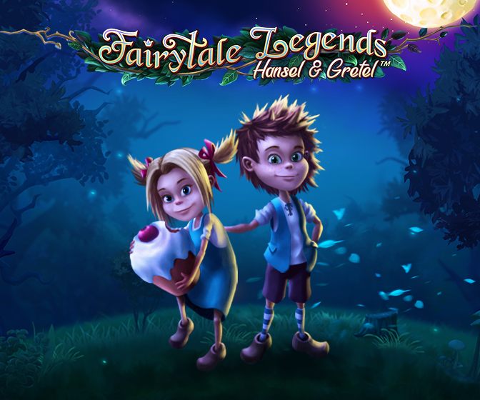 fairytale legends hansel & gretel logokuva 