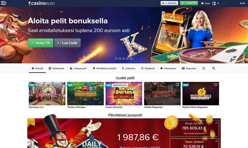 CasinoEuro-nettikasino