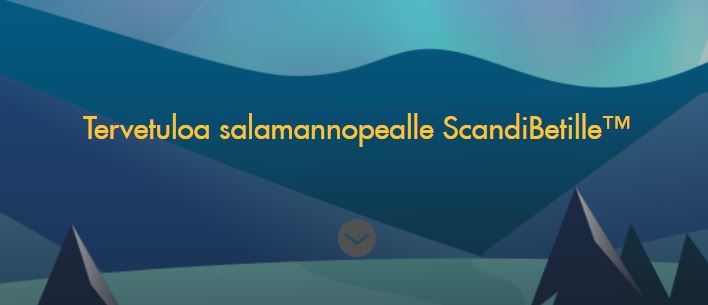 Scandibet ulkoasu