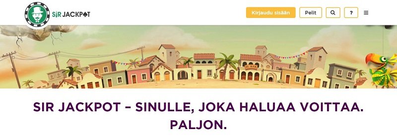 Sir Jackpot isoja voittoja