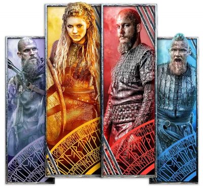 Vikings pelin pinotut symbolit
