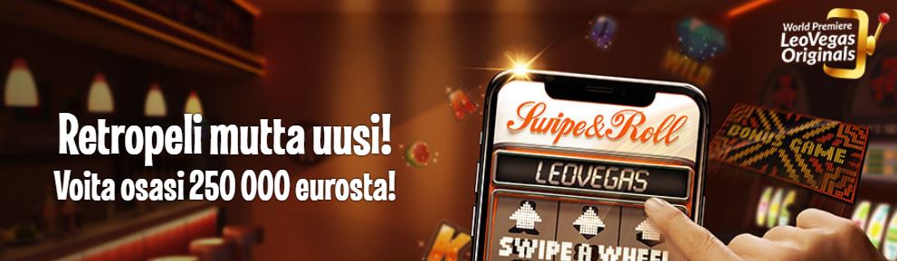 LeoVegas Swipe and Roll