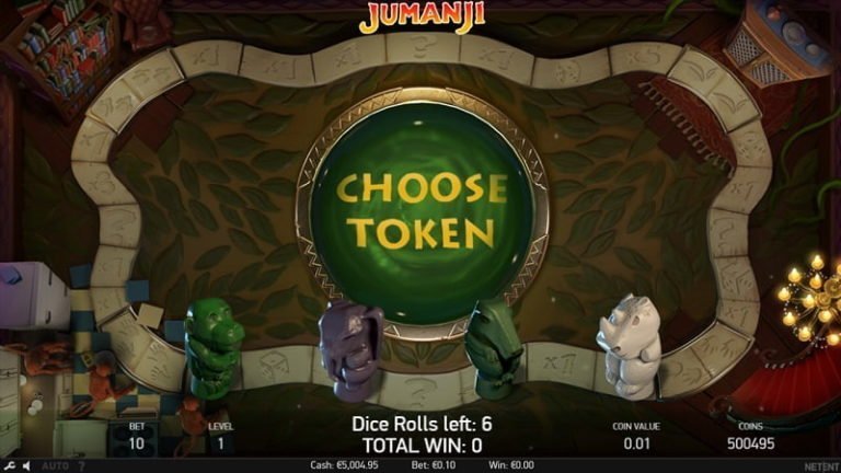 Jumanji slotti lautapeli pelinappula