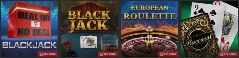 Red Tiger pöytäpelit