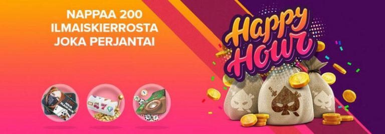Ninja Casino ilmaiskierroksia perjantaisin