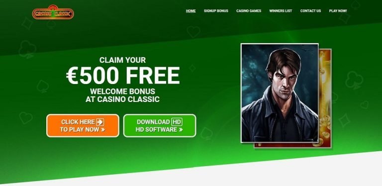 Lunasta 500 euroa bonusta Classic Casinolta!