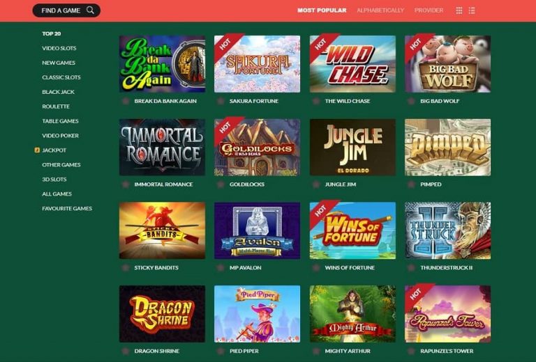 Casino Mate tarjoaa hyvän pelivalikoiman