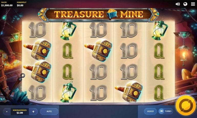 Treasure Mine -kolikkopeli