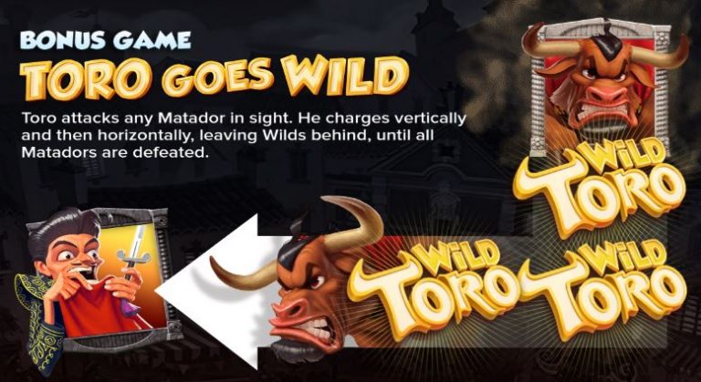 Wild Toro -slotin bonuspeli