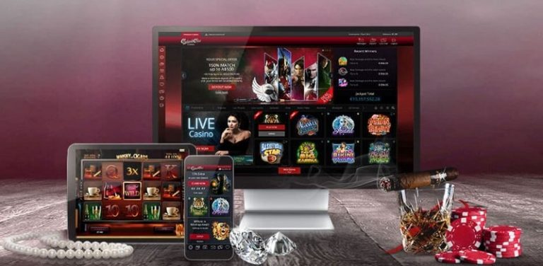 Cabaret Club Casino toimii useilla eri laitteilla.