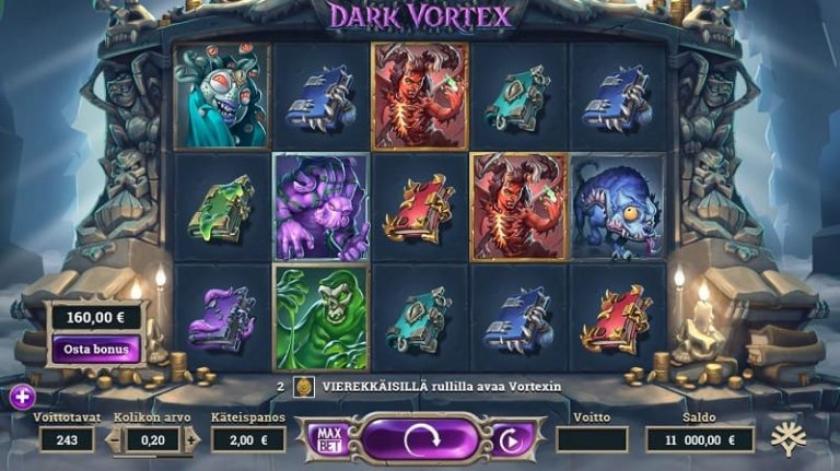 Dark Vortex kolikkopeli