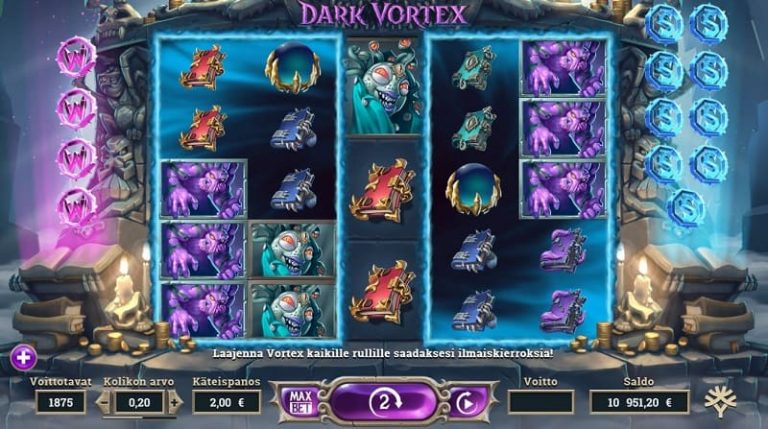 Dark Vortex rullat