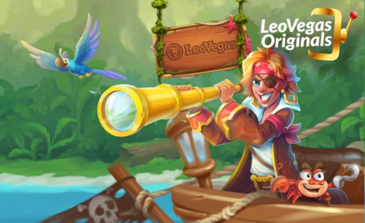 LeoVegasissa tarjolla Pirates-slotti yksinoikeudella