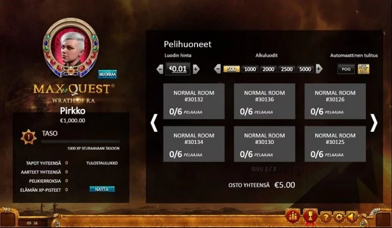 Max Quest aloittaminen