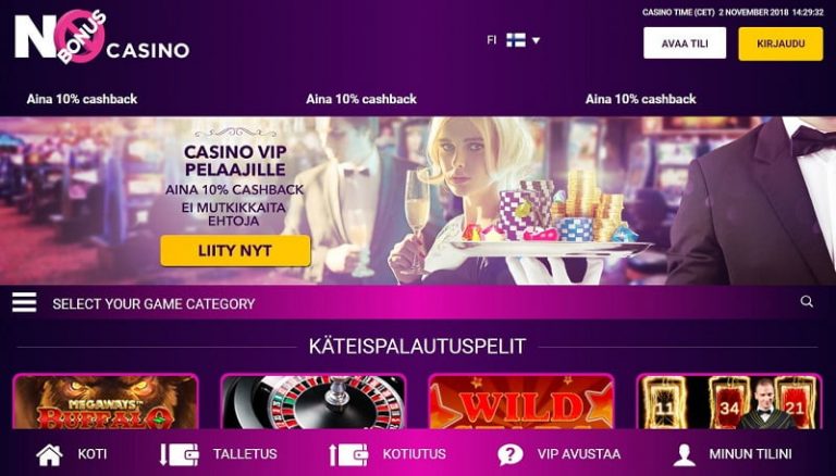 No Bonus Casino