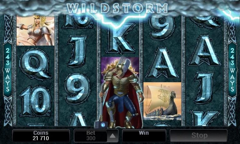 Thunderstruck II -slotin WildStorm-toiminto