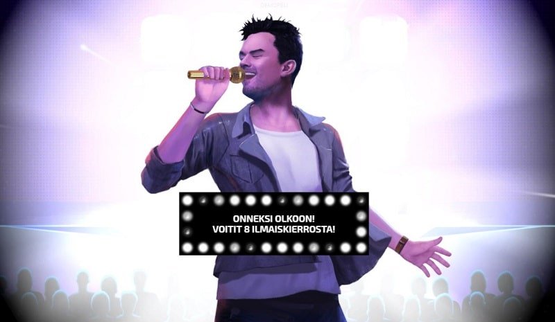 Popstar-pelissä voi voittaa ilmaiskierroksia