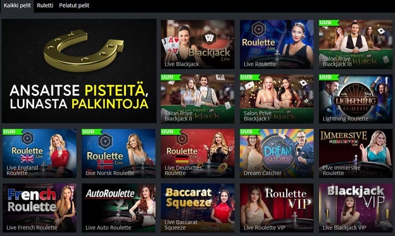 Jaak Casino livekasino