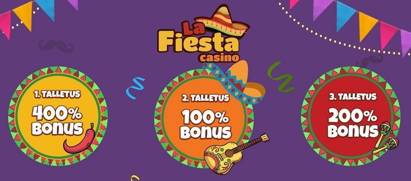 La Fiesta Casino bonus