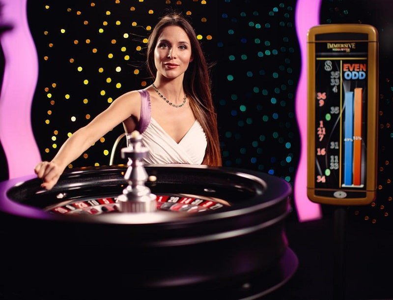 Immersive Roulette kuuluu kampanjan pelivalikoimaan