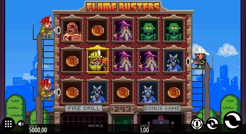 Roasty McFry and the Flame Busters peli