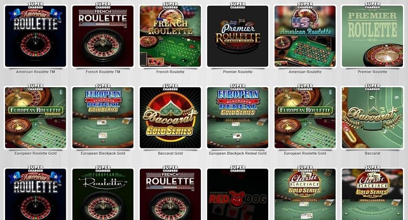 Slotty Vegas pöytäpelit