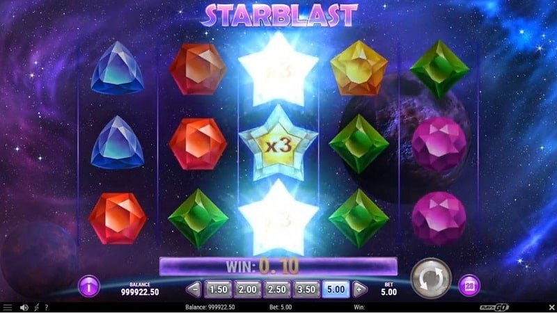 Starburst voittokerroin wild