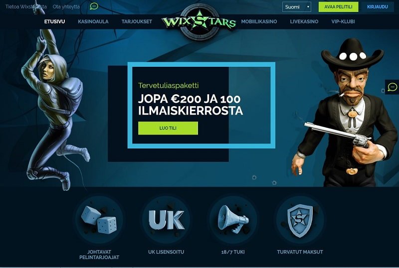 Wixstars Casino