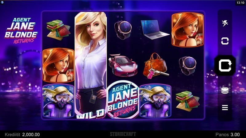 Agent Jane Blonde Returns -kolikkopeli