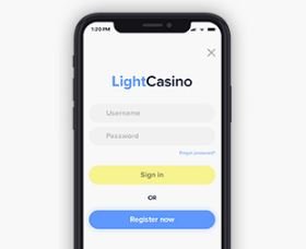 LightCasino mobiili