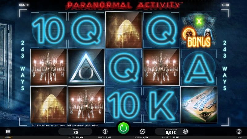 Paranormal Activity -kolikkopeli