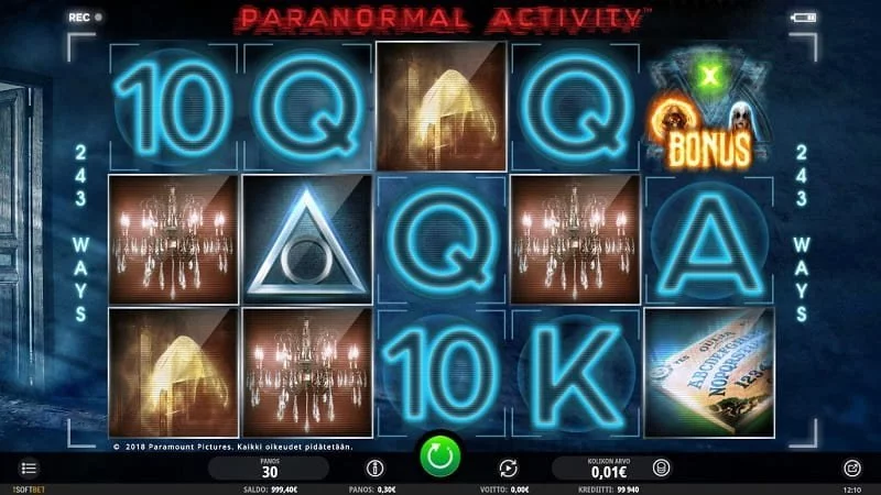 Paranormal Activity -kolikkopeli