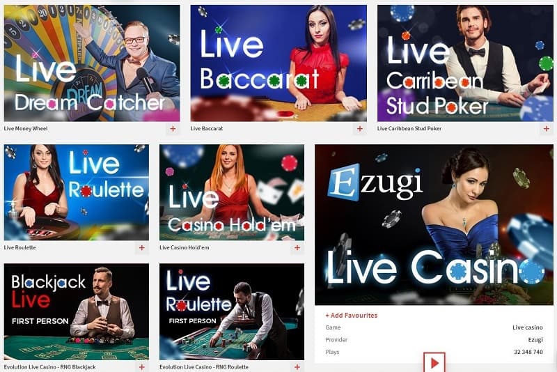 Zulabet livekasino