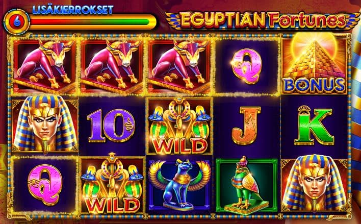 Egyptian Fortunes lisäkierrokset
