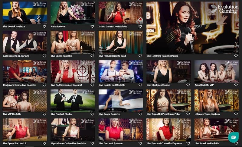 Fastbet livekasino