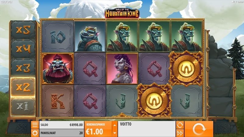 Hall of the Mountain King -kolikkopeli