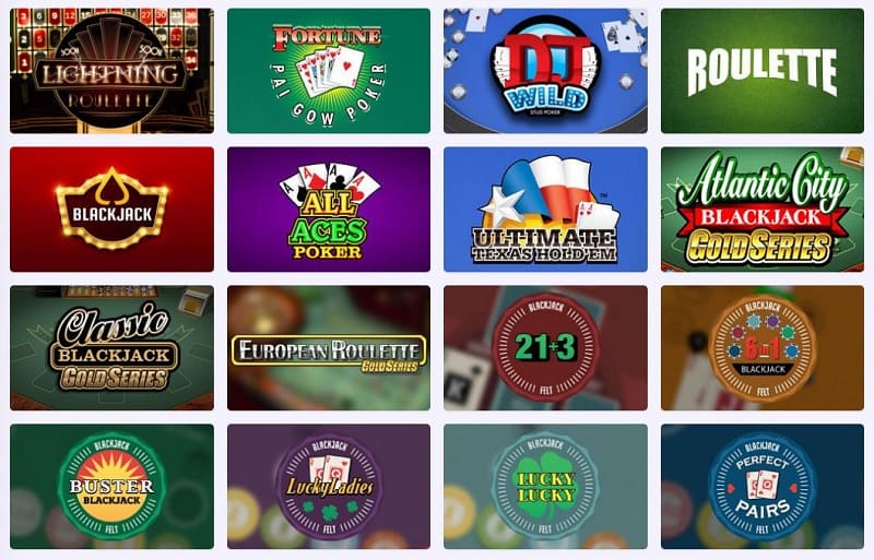 Slot Planet pöytäpelit