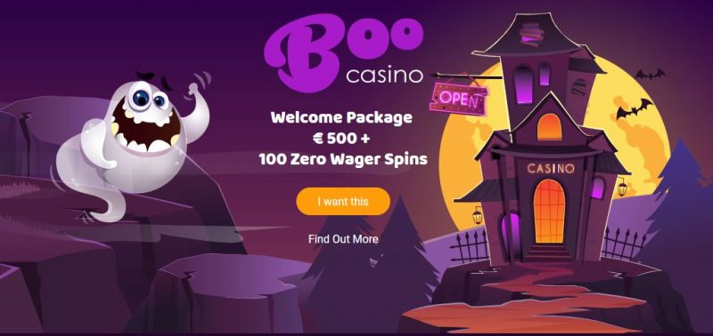Boo Casino etusivu