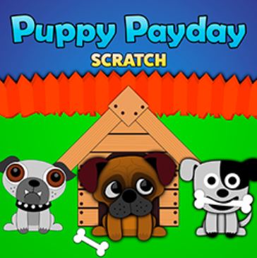 Puppy Payday Scratch, 1x2 Gaming