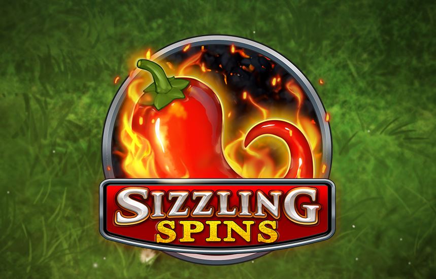 Sizzling Spins pelin ulkoasu